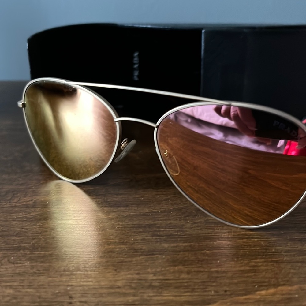 Prada Mirrored Sunglasses